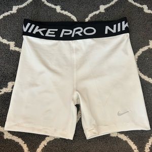 White Nike pro